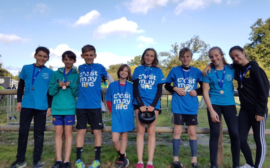 Championnats départementaux de Run and Bike à Ernée le 9 octobre : de belles performances sportives de nos élèves