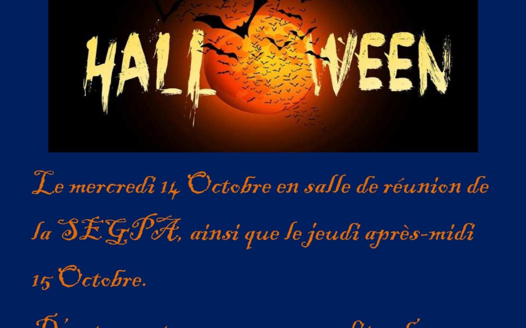 Animations Halloween au collège Jules Ferry