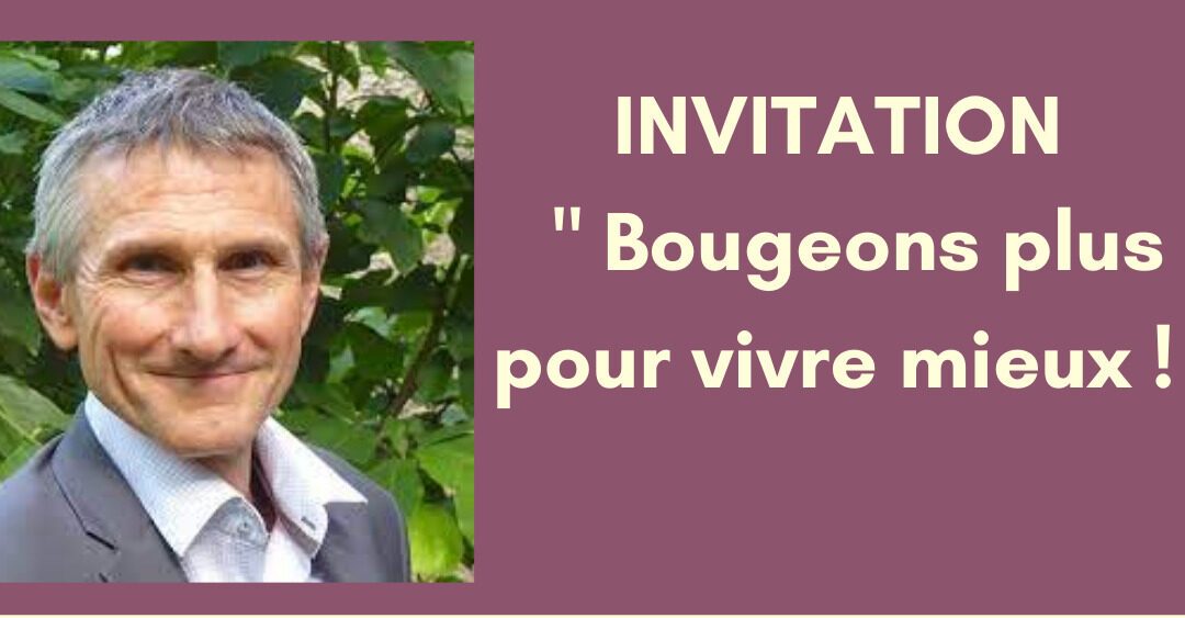 Invitation à la Conférence Santé du Pr François Carré du lundi 28 février 2022