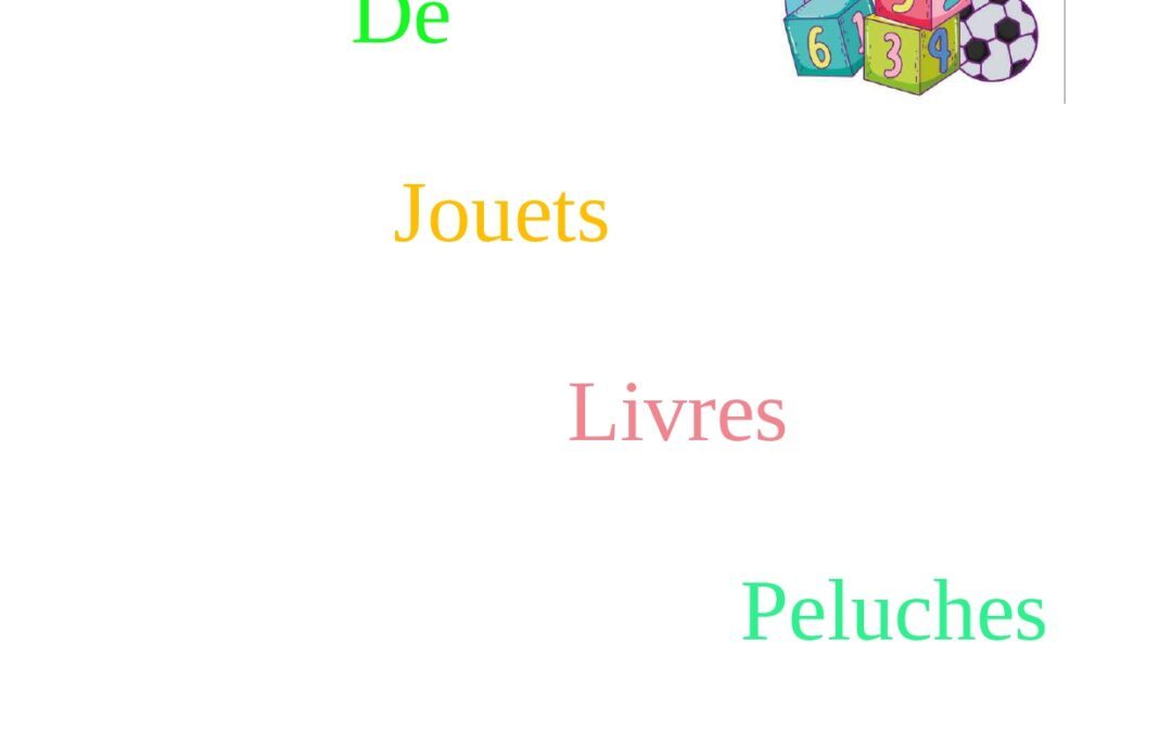 Collecte de jouets, jeux, livres, peluches au profit du Secours Populaire