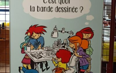 Exposition C’est quoi la bande dessinée? au CDI