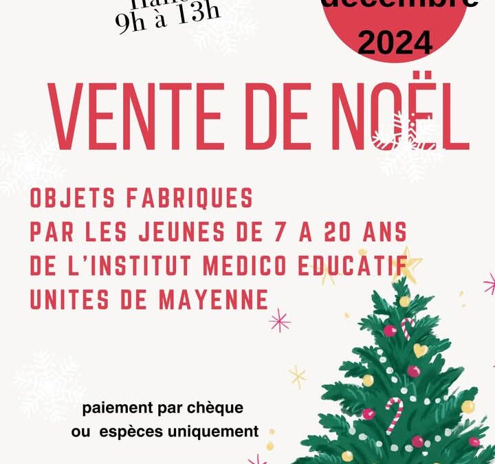 Vente de Noël